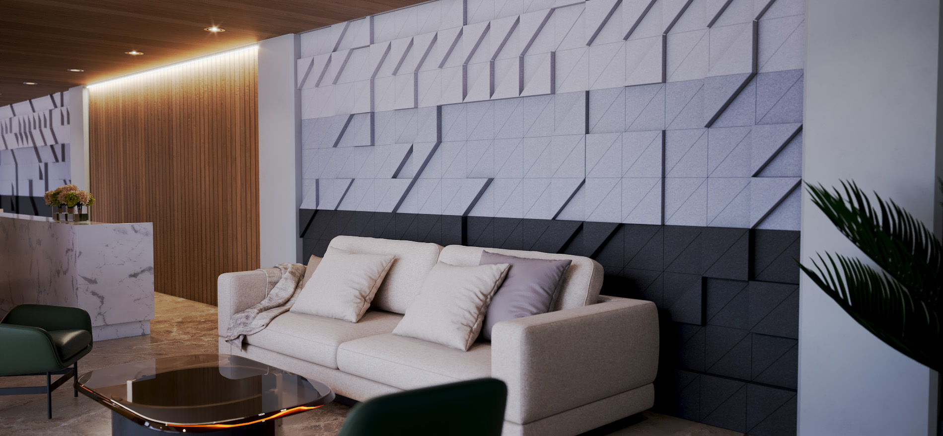 PET Dimensional Wall Shapes