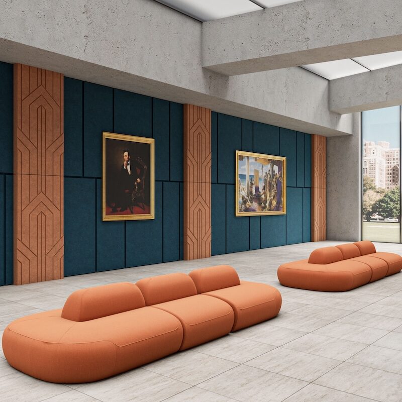 Fabric Wrapped Fiberglass Wall Panels