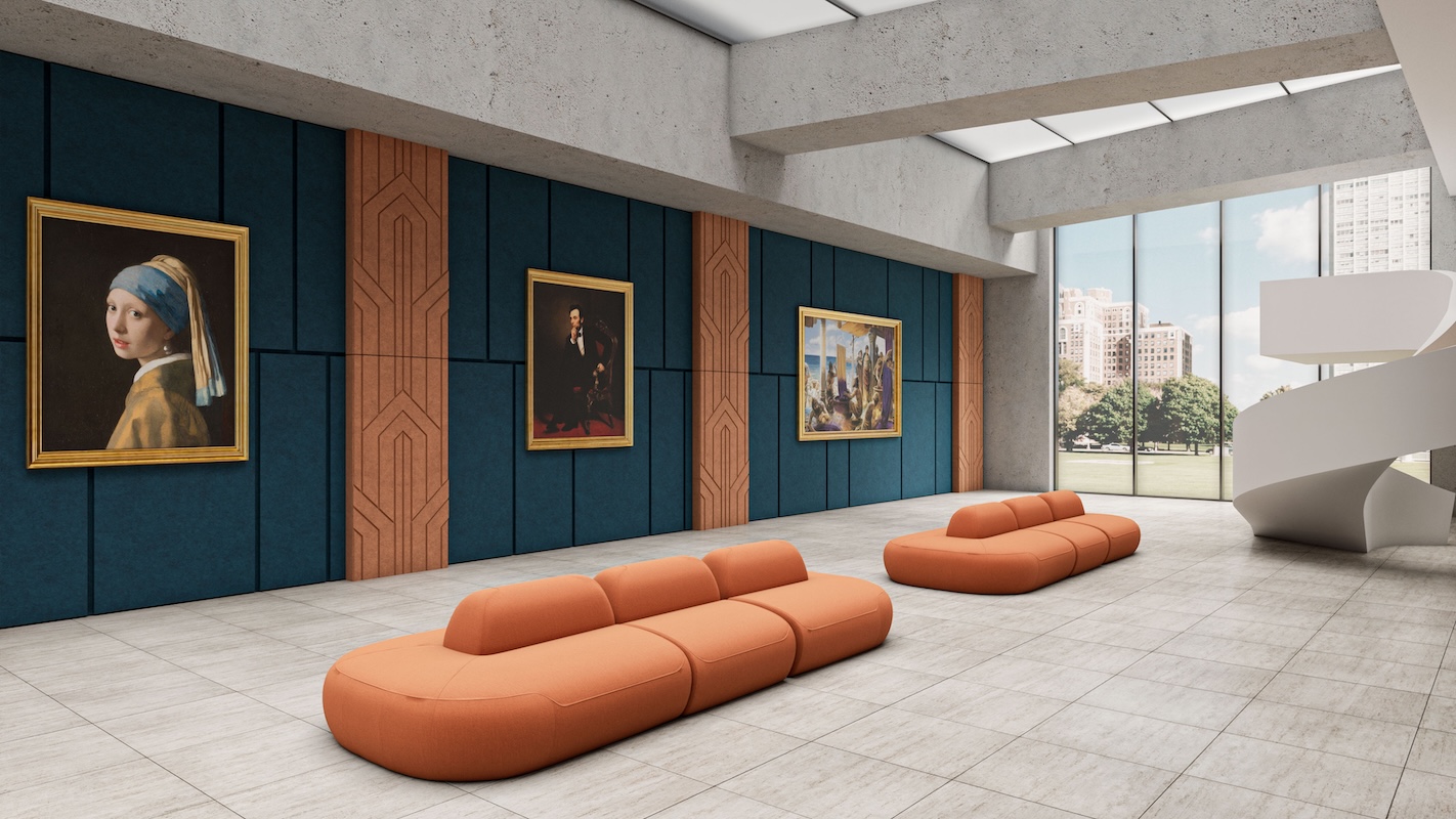 Fabric Wrapped Fiberglass Wall Panels